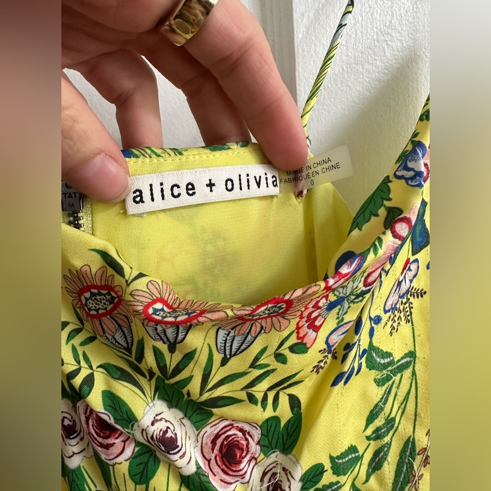 Alice & Olivia maxi dress size 0